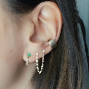 10k gold thick ear cuff